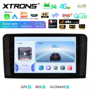 Android Autoradio Xtrons für Mercedes-Benz W164 8/256 GB – IQP94M164P-02 CPII