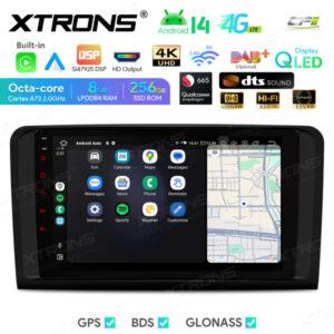 Android Autoradio Xtrons für Mercedes-Benz W164 8/256 GB – IQP94M164P-05 CPII