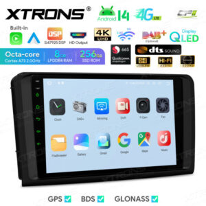 Android Autoradio Xtrons für Mercedes-Benz W164 8/256 GB – IQP94M164P-07 CPII