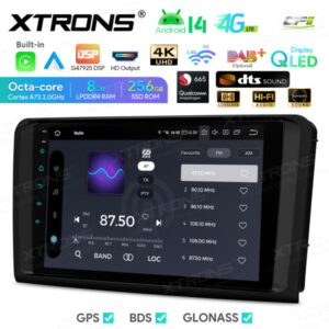 Android Autoradio Xtrons für Mercedes-Benz W164 8/256 GB – IQP94M164P-08 CPII