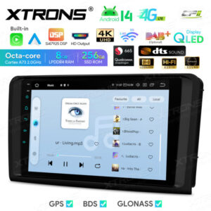 Android Autoradio Xtrons für Mercedes-Benz W164 8/256 GB – IQP94M164P-09 CPII