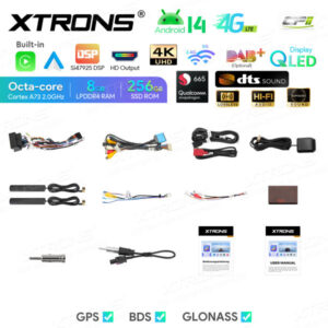 Android Autoradio Xtrons für Mercedes-Benz W164 8/256 GB – IQP94M164P-12 CPII