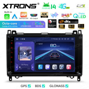 Android Autoradio Xtrons für Mercedes Benz/Volkswagen 8/256 GB – IQP94M245P-01 CPII