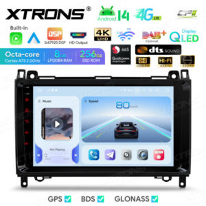 Android Autoradio Xtrons für Mercedes Benz/Volkswagen 8/256 GB – IQP94M245P-02 CPII