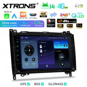 Android Autoradio Xtrons für Mercedes Benz/Volkswagen 8/256 GB – IQP94M245P-07 CPII