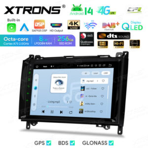 Android Autoradio Xtrons für Mercedes Benz/Volkswagen 8/256 GB – IQP94M245P-08 CPII