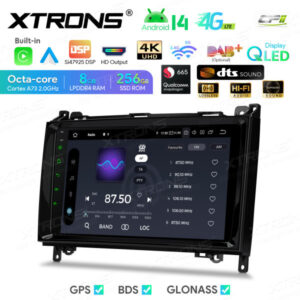 Android Autoradio Xtrons für Mercedes Benz/Volkswagen 8/256 GB – IQP94M245P-09 CPII