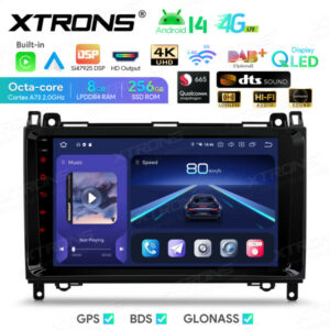 Xtrons IQP94M245P Android Autoradio Mercedes Benz Volkswagen 9 Zoll 8+256 GB