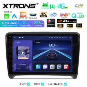 Android Autoradio Xtrons für Audi TT 8/256 GB – IQP94TTAP-01 CPII