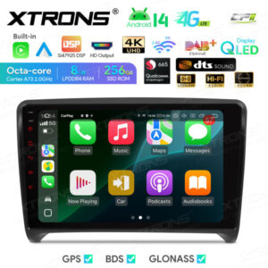 Android Autoradio Xtrons für Audi TT 8/256 GB – IQP94TTAP-04 CPII