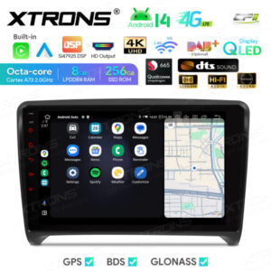Android Autoradio Xtrons für Audi TT 8/256 GB – IQP94TTAP-05 CPII