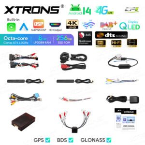 Android Autoradio Xtrons für Audi TT 8/256 GB – IQP94TTAP-12 CPII