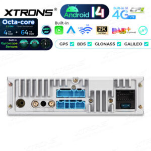 Android Autoradio Xtrons für Fiat 500 – PX7450FCLGS-09 CPII
