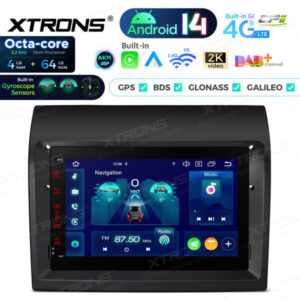 Android Autoradio Xtrons für Fiat Ducato 4/64 GB – PX74DTFLGS-01 CPII