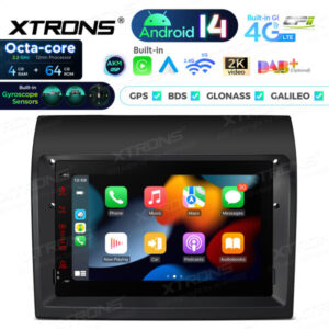 Android Autoradio Xtrons für Fiat Ducato 4/64 GB – PX74DTFLGS-04 CPII