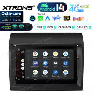 Android Autoradio Xtrons für Fiat Ducato 4/64 GB – PX74DTFLGS-05 CPII