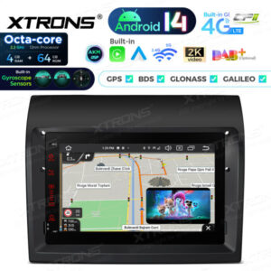 Android Autoradio Xtrons für Fiat Ducato 4/64 GB – PX74DTFLGS-06 CPII