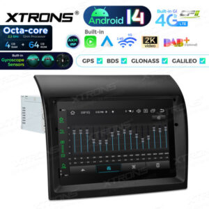 Android Autoradio Xtrons für Fiat Ducato 4/64 GB – PX74DTFLGS-07 CPII