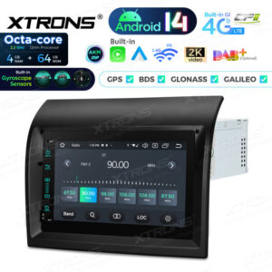 Android Autoradio Xtrons für Fiat Ducato 4/64 GB – PX74DTFLGS-08 CPII