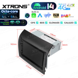 Android Autoradio Xtrons für Fiat Ducato 4/64 GB – PX74DTFLGS-10 CPII