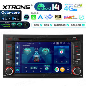 Android Autoradio Xtrons für Seat Leon 4/64 GB – PX74LESGS-02 CPII