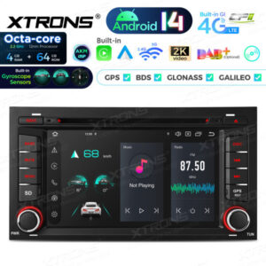 Android Autoradio Xtrons für Seat Leon 4/64 GB – PX74LESGS-03 CPII