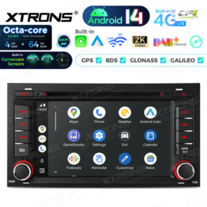 Android Autoradio Xtrons für Seat Leon 4/64 GB – PX74LESGS-05 CPII