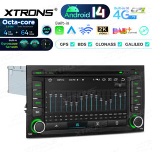 Android Autoradio Xtrons für Seat Leon 4/64 GB – PX74LESGS-07 CPII
