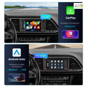 Android Autoradio Xtrons für Seat Leon 4/64 GB – PX74LESGS-13 CPII