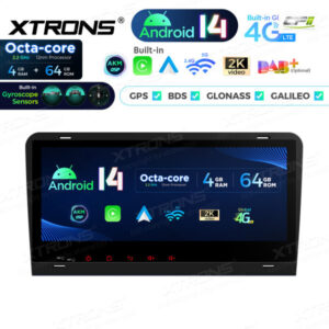 Android Autoradio Xtrons für Audi A3 8P 4/64 GB – PX84AA3LHGS-04 CPII