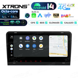 Android Autoradio Xtrons für Audi A3 8P 4/64 GB – PX84AA3LHGS-06 CPII