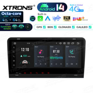 Xtrons PX84AA3LHGS Android Autoradio Audi A3 8P 4/64 GB mit AKM DSP und Gyroskop