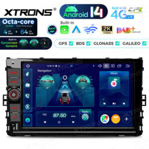 Android Autoradio Xtrons für VW 4/64 GB – PX94MTNVGS-02 CPII