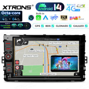 Android Autoradio Xtrons für VW 4/64 GB – PX94MTNVGS-06 CPII