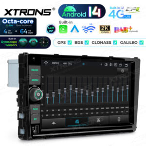 Android Autoradio Xtrons für VW 4/64 GB – PX94MTNVGS-07 CPII