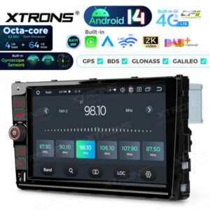 Android Autoradio Xtrons für VW 4/64 GB – PX94MTNVGS-08 CPII