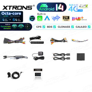 Android Autoradio Xtrons für VW 4/64 GB – PX94MTNVGS-11 CPII