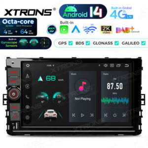 Xtrons PX94MTNVGS Android Autoradio VW 9 Zoll 4/64 GB Android 14 IPS Touchscreen