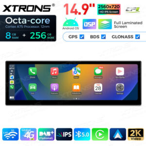 Android Autoradio Xtrons für BMW 5er E60 / E61 / M5 CCC – QLBX4460CC3-04 CPII