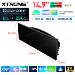Android Autoradio Xtrons für BMW 5er E60 / E61 / M5 CCC – QLBX4460CC3-11 CPII