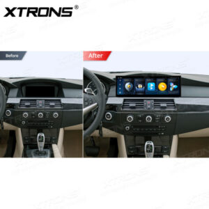 Alternative view of Xtrons QLBX4460CC3 Android Autoradio BMW 5er E60 E61 M5 CCC 14,9 Zoll 2K IPS