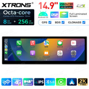 Android Autoradio Xtrons für BMW 6er M6 E63 E64 CCC 8/256 GB – QLBX4463CC3-04 CPII