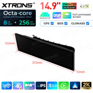 Android Autoradio Xtrons für BMW 6er M6 E63 E64 CCC 8/256 GB – QLBX4463CC3-11 CPII
