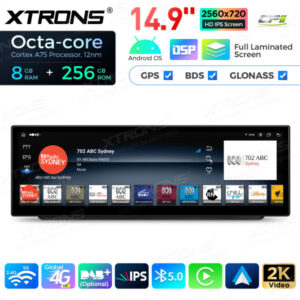 Android Autoradio Xtrons für BMW 3er E90 / E91 / E92 / E93 – QLBX4490UNL3-06 CPII