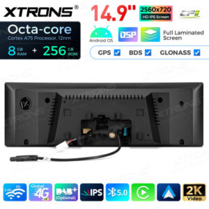 Android Autoradio Xtrons für BMW 3er E90 / E91 / E92 / E93 – QLBX4490UNL3-10 CPII