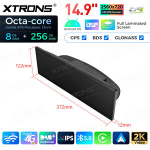 Android Autoradio Xtrons für BMW 3er E90 / E91 / E92 / E93 – QLBX4490UNL3-11 CPII