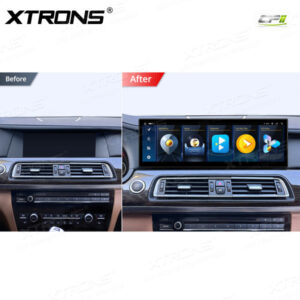 Android Autoradio Xtrons für BMW 7 Series F01 / F02 CIC LHD 8/256 GB – QLBX44CISVL-15 CPII