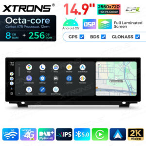 Android Autoradio Xtrons für BMW 5er F10 / F11 CIC 8/256 GB – QLBX44FVCI-05 CPII