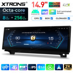 Android Autoradio Xtrons für BMW 5er F10 / F11 CIC 8/256 GB – QLBX44FVCI-10 CPII
