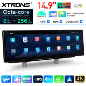 Android Autoradio Xtrons für BMW 5er G30 / G31 EVO 8/256 GB – QLBX44FVEV3-08 CPII